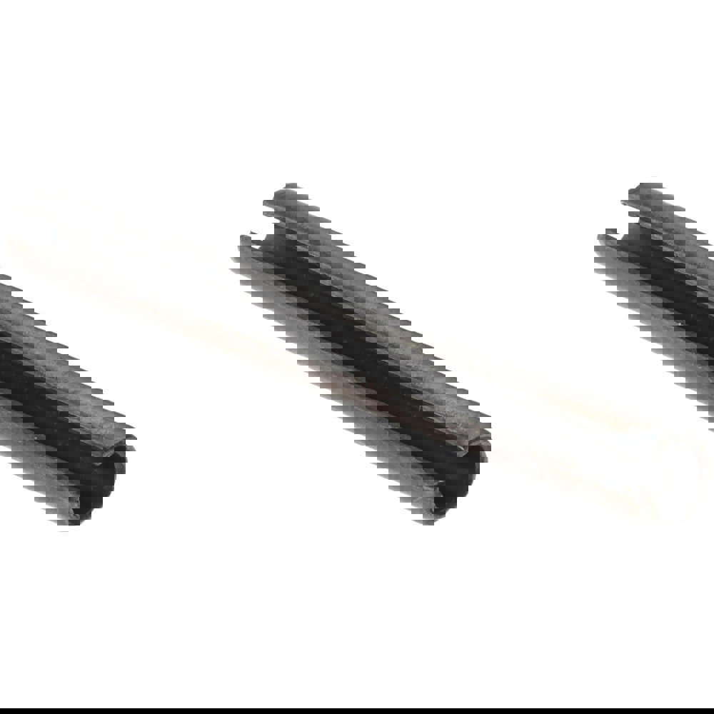 Slotted Spring Pin: 50 mm Long, 1070-1080 Steel